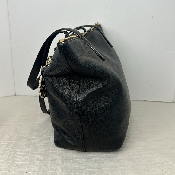 Coach Taylor Tote in Black/ Pale Gold - Picture 2 of 9